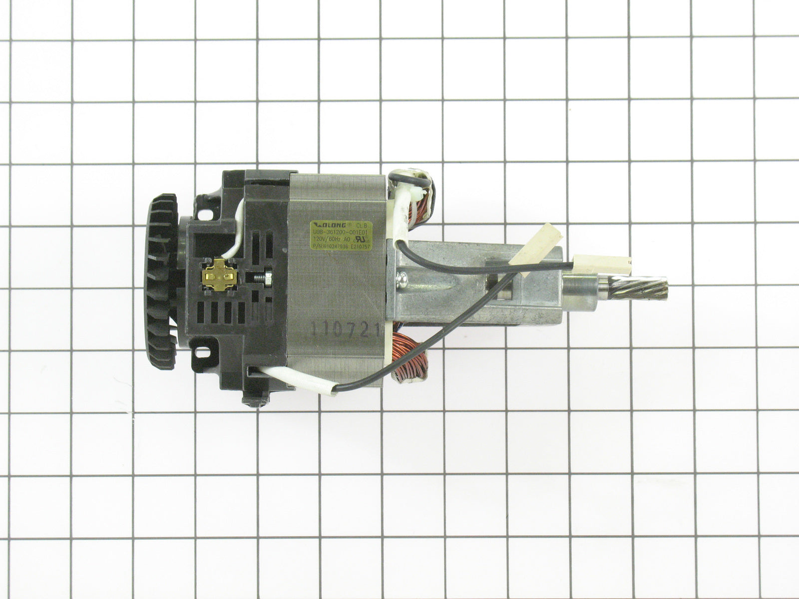 WPW10247536 Whirlpool Stand Mixer Drive Motor - 10 Tooth-1