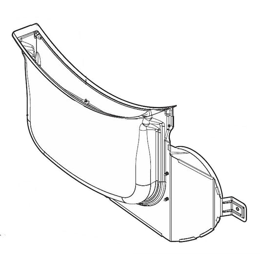 Frigidaire 5304521401 DUCT ASSEMBLY,AIR,W/FOAM TOP-1