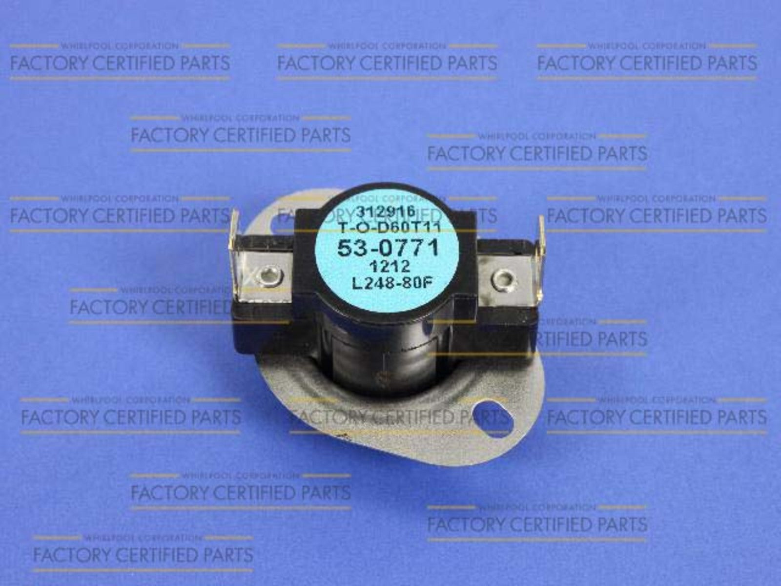 WP53-0771 Whirlpool Dryer High Limit Thermostat-1