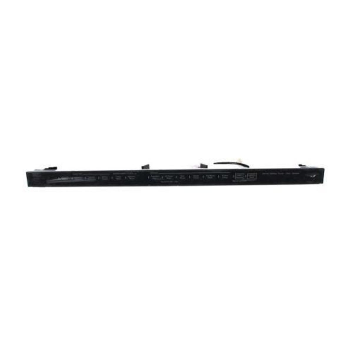 W11179176 Whirlpool Dishwasher Control Panel, Black-1