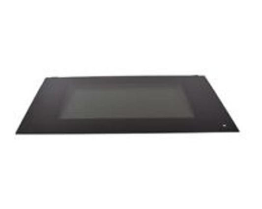 316355501 Frigidaire Range Glass Assembly,Door,Black,Outer-1