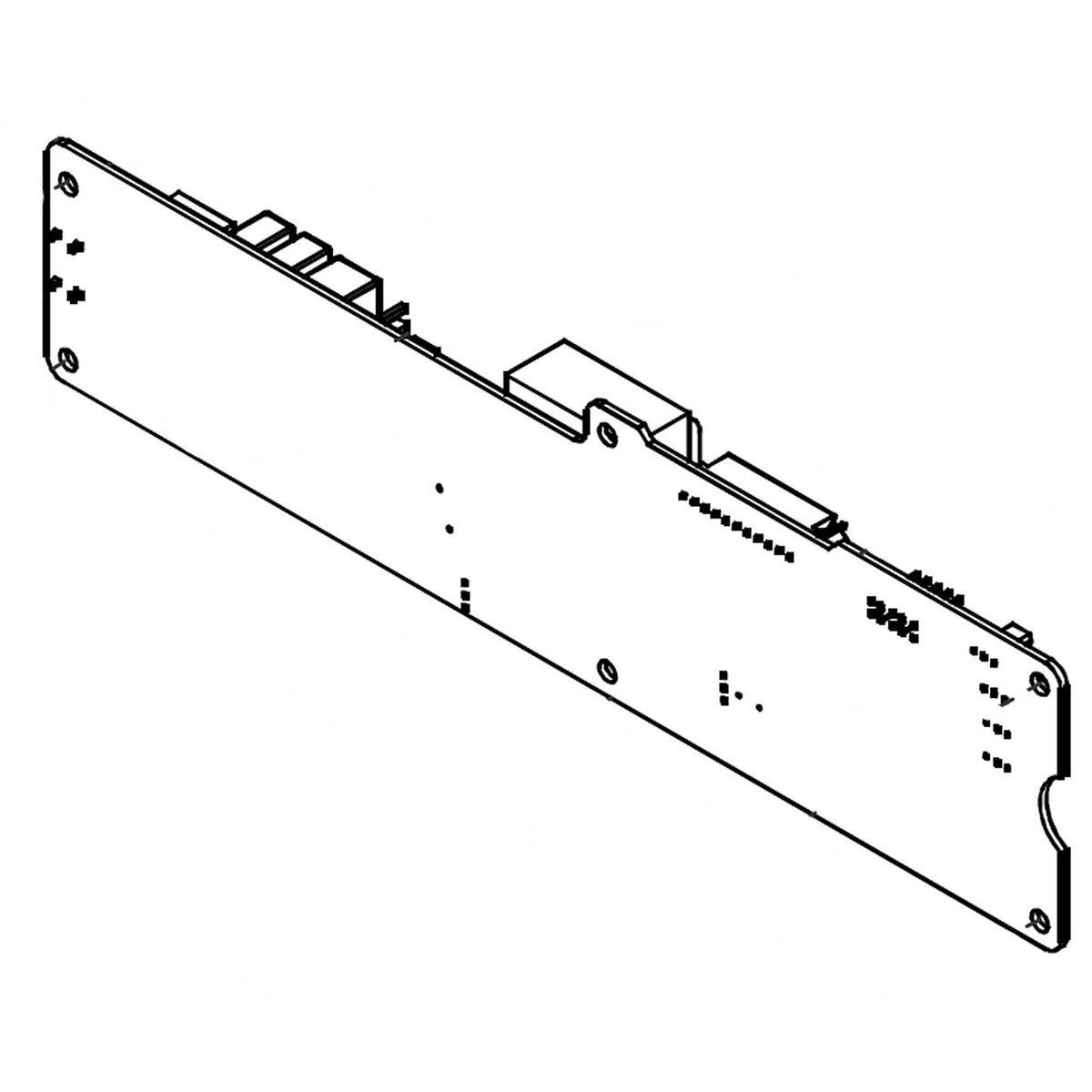 Frigidaire 140217719107 PC BOARD,CONTROL,K43G-1