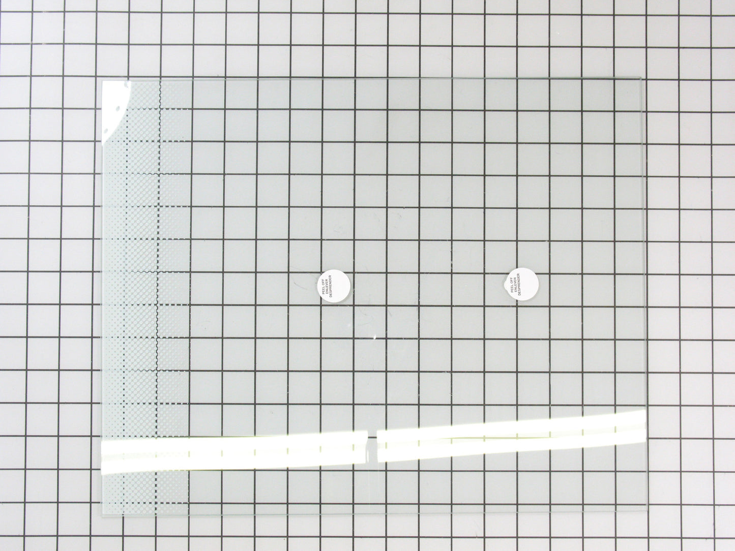240350613 Frigidaire Refrigerator Pan Cover Glass Insert-1