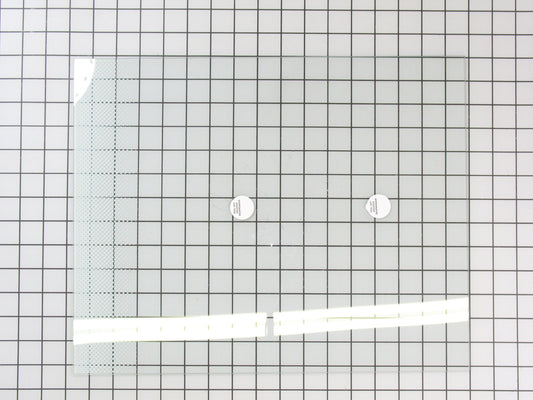 240350613 Frigidaire Refrigerator Pan Cover Glass Insert-1