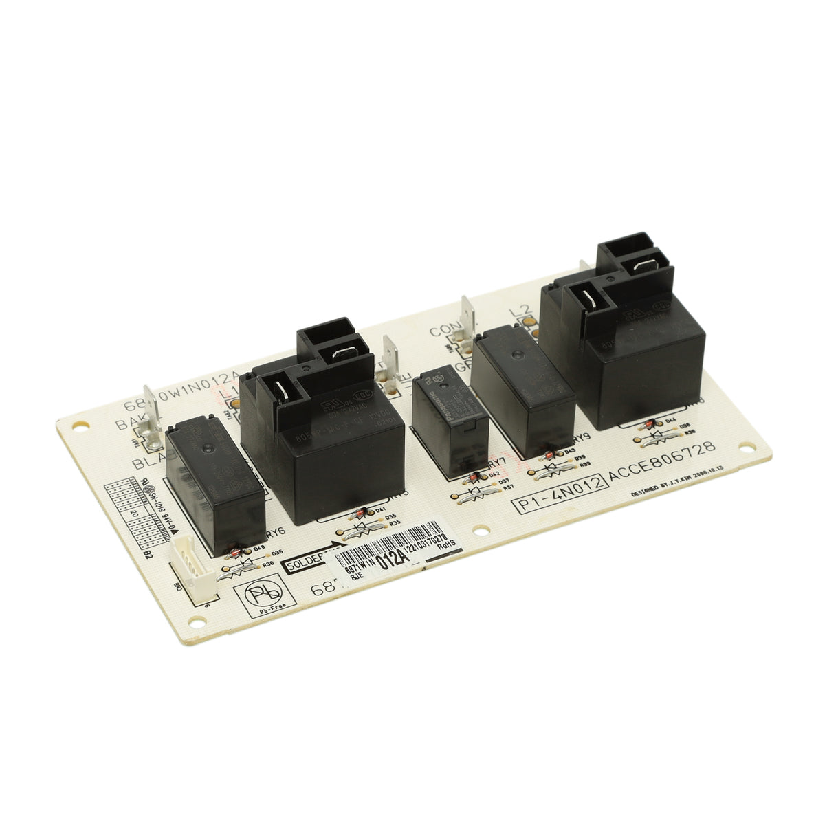 6871W1N012A LG Electric Oven Relay Control Board-1