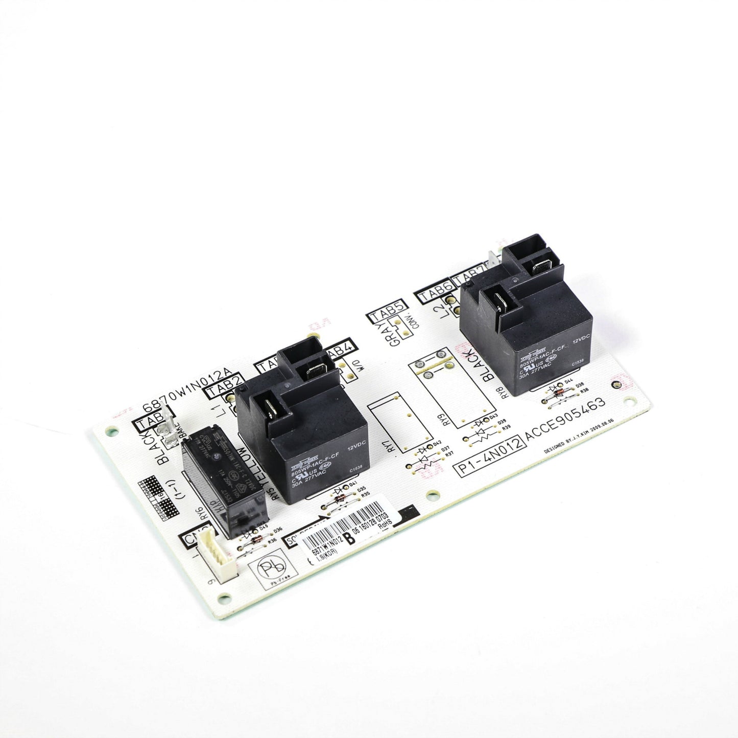 LG 6871W1N012B Oven Range Relay Control Board Part -1