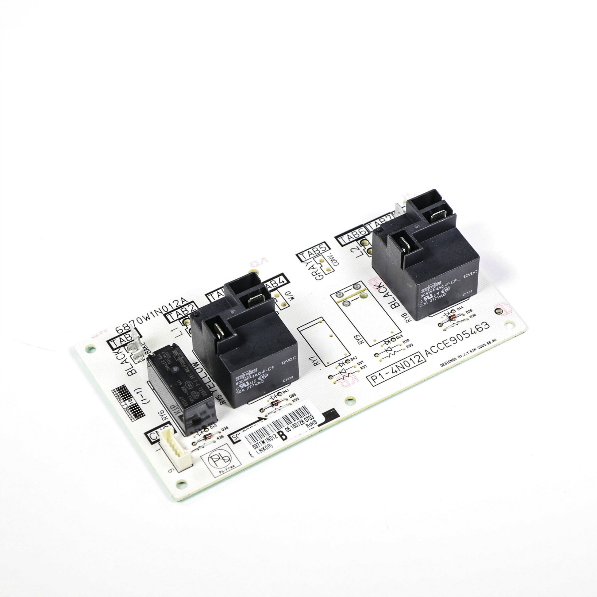 LG 6871W1N012B Oven Range Relay Control Board Part -1