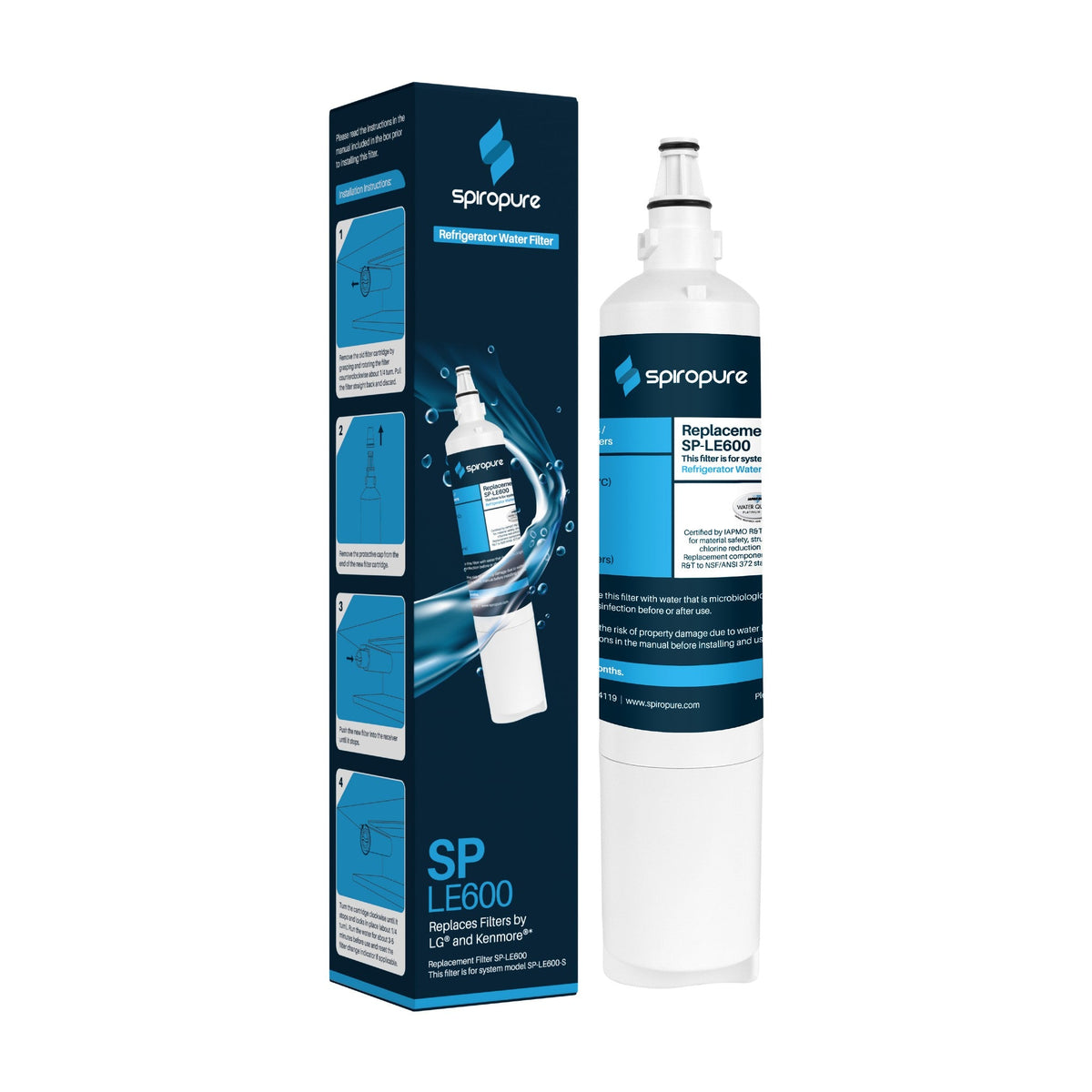 Replacement for LG - 5231JA2006A (LT600P) Refrigerator Water Filter