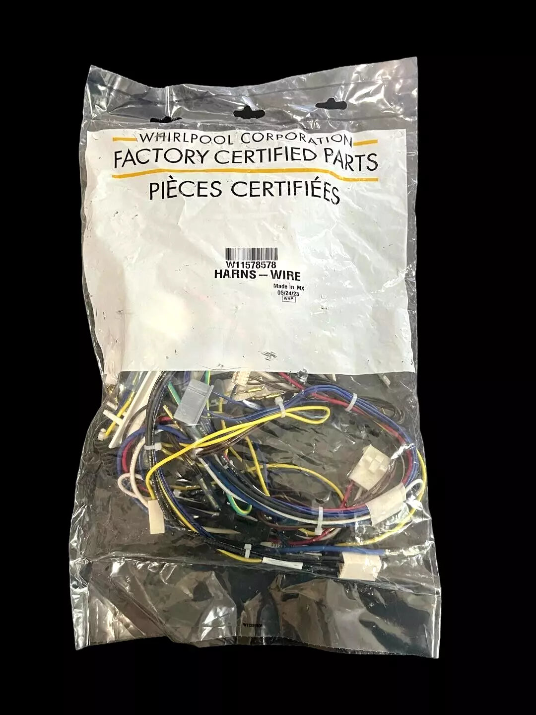 Whirlpool Microwave Wire Harness Part W11578578 -1