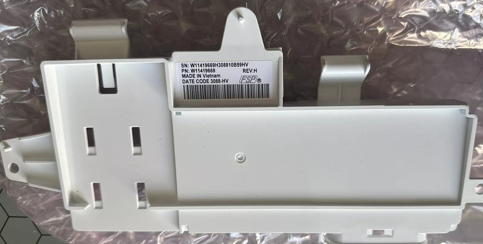 Whirlpool Washer Control Board Part W11627413 -2