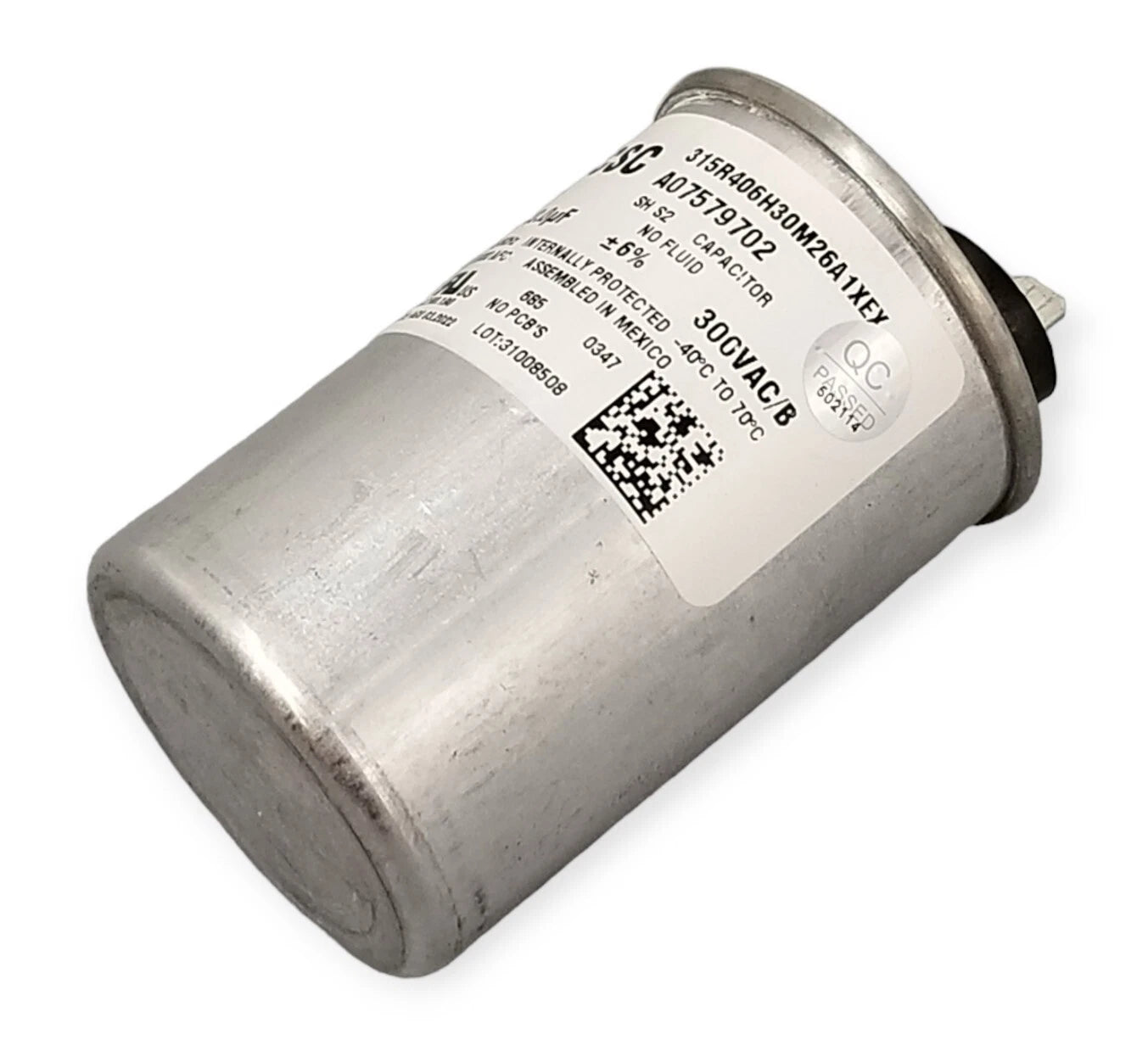 Frigidaire 5304515819 Dryer Start-Up Capacitor, 4OUF -2