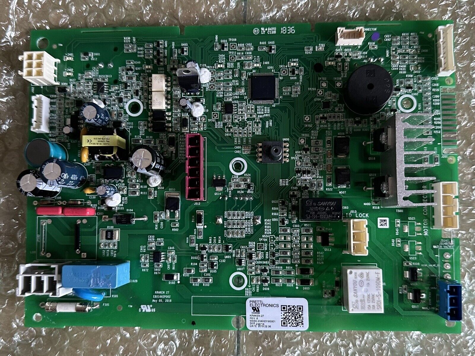 GE WW01F01907 Control Board for Washer – PartsNet