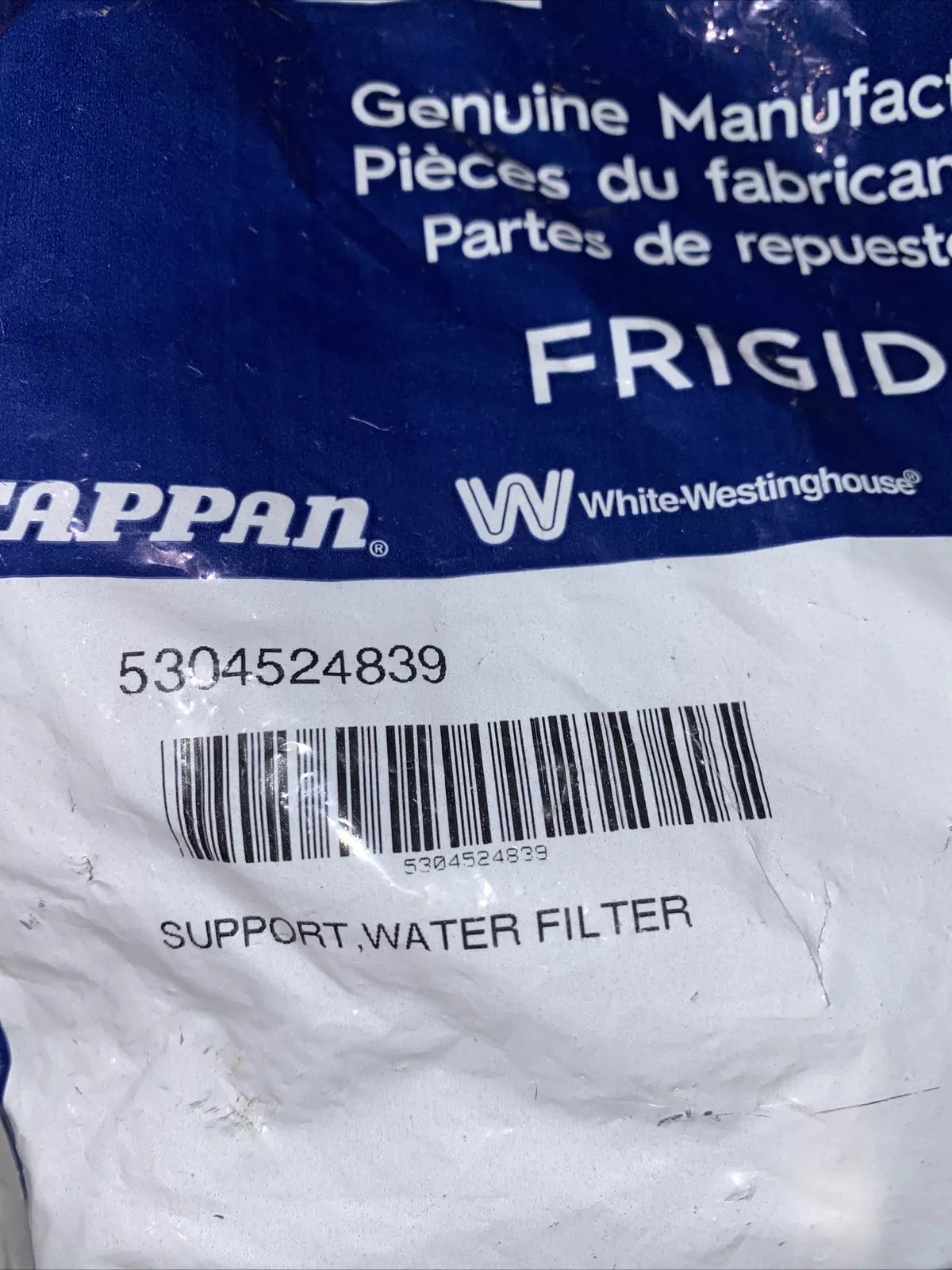 Frigidaire 5304524839 Refrigerator Water Filter Support -1