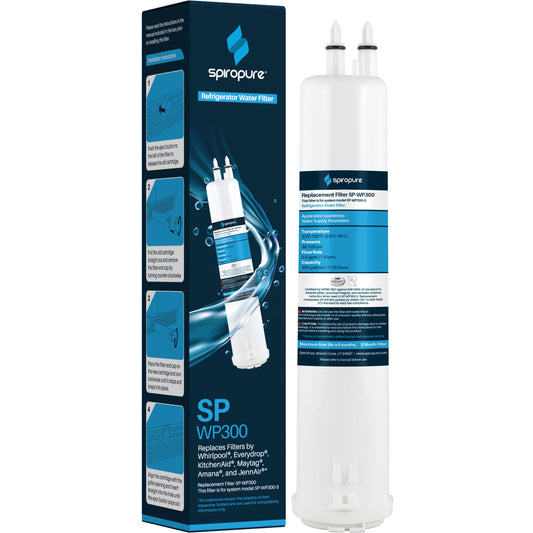 Replacement for Whirlpool EDR3RXD1B, Kenmore 46-9920, 46-9083, 46-9030, 46-9020 Refrigerator Water Filter