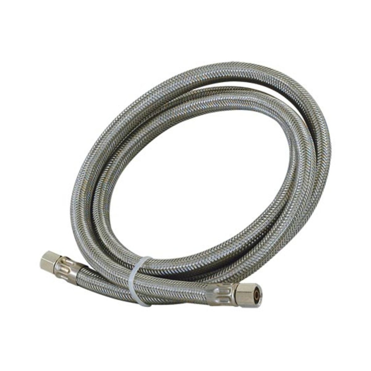 TJ48387 Universal Ice Maker Hose for Refrigerators, Stainless Steel