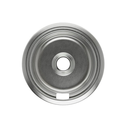 TJCRP8 Chrome Universal Drip Bowl for Oven Range, 8 inch -4