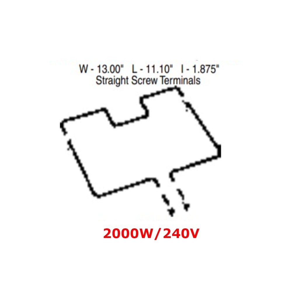 TJUB300 Whirlpool Oven Range Bake Element Replacement -3
