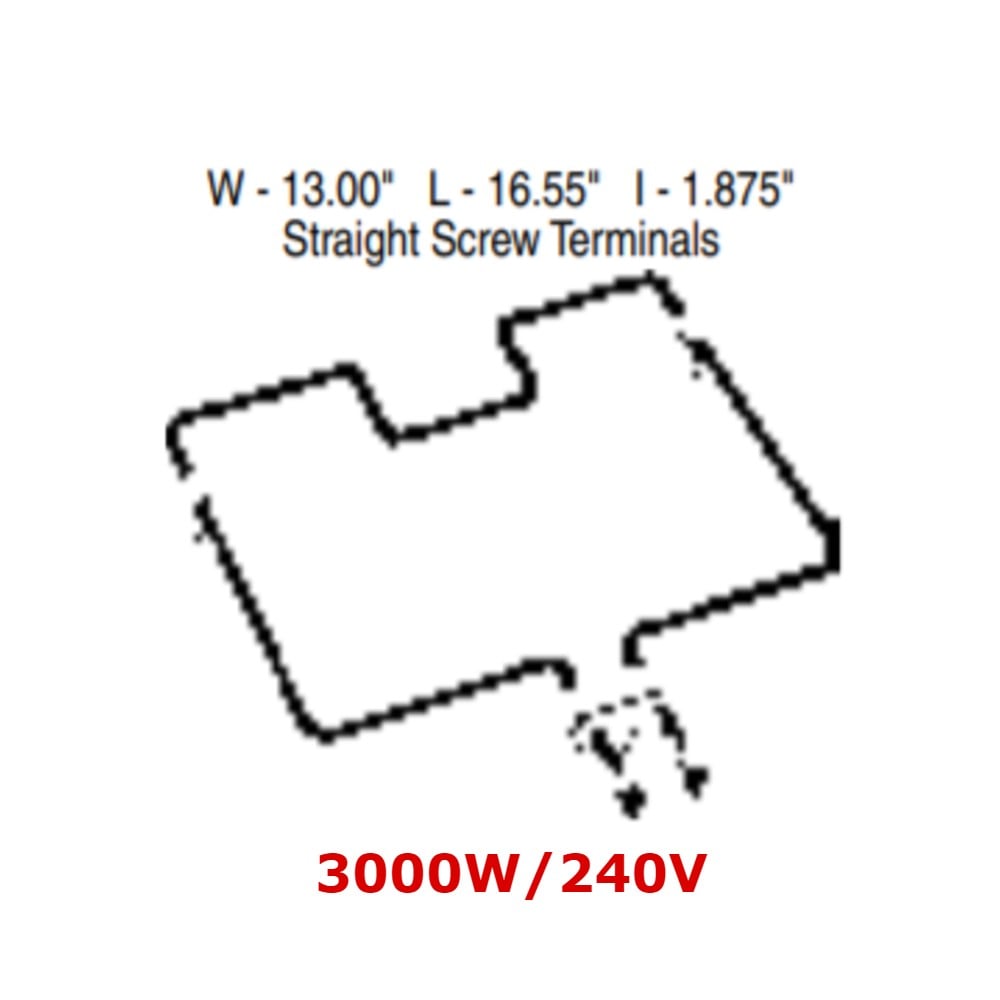 TJUB323 GE Oven Range Bake Element Replacement Part -3