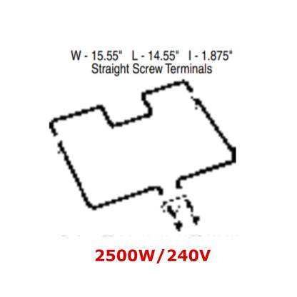 TJUB474 Bake Element Replacement for Frigidaire 200316108 -2