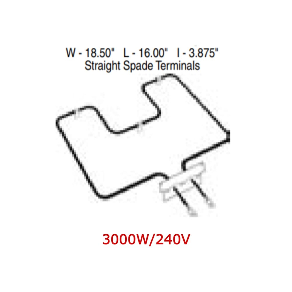TJUB640 GE Oven Range Bake Element Replacement Part -2