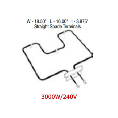 TJUB640 GE Oven Range Bake Element Replacement Part -2