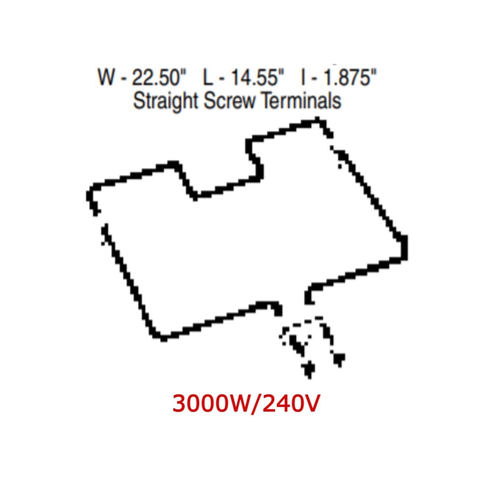 TJUB962 GE Oven Range Bake Element Replacement Part -2