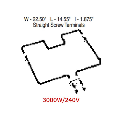 TJUB962 GE Oven Range Bake Element Replacement Part -2