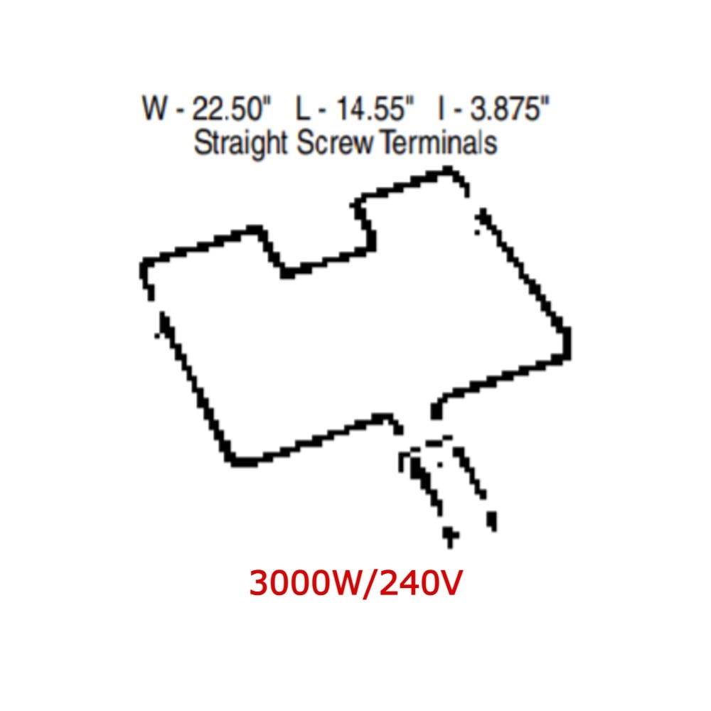 TJUB963 GE Oven Range Bake Element Replacement Part -2