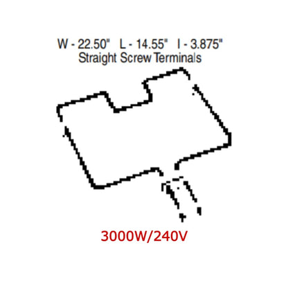 TJUB963 GE Oven Range Bake Element Replacement Part -2
