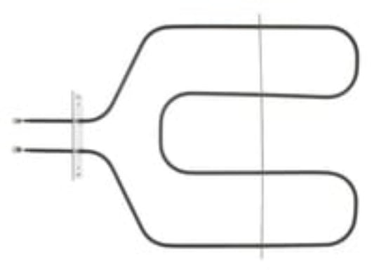 TJUT317 Broil Element for Frigidaire Oven Range -1