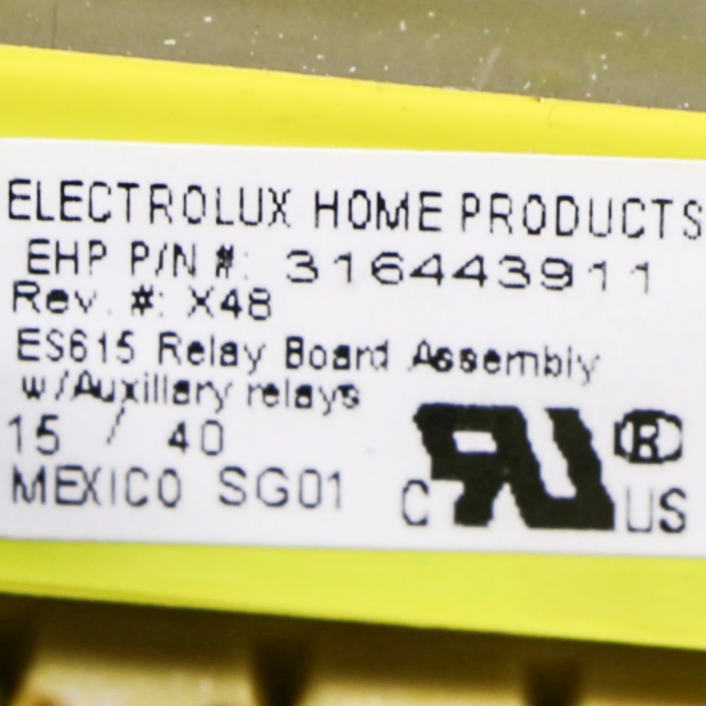 Frigidaire 316443911 Oven Range Relay Control Board -4