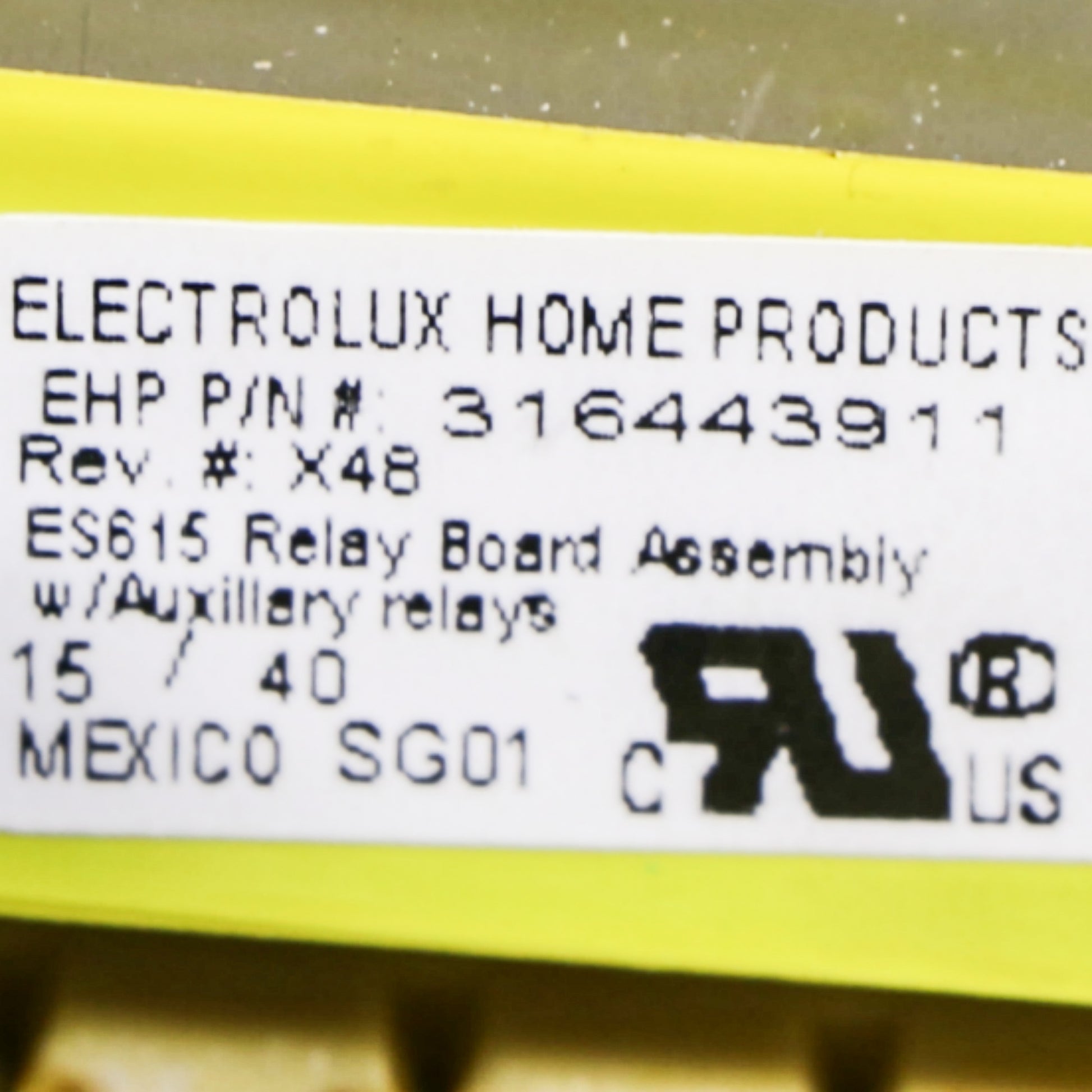 Frigidaire 316443911 Oven Range Relay Control Board -4