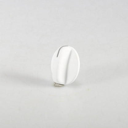 Whirlpool WP9752405FW White Oven Range Burner Knob -1