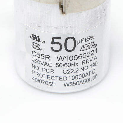 W10804664 Capacitor for Whirlpool Washing Machine-3