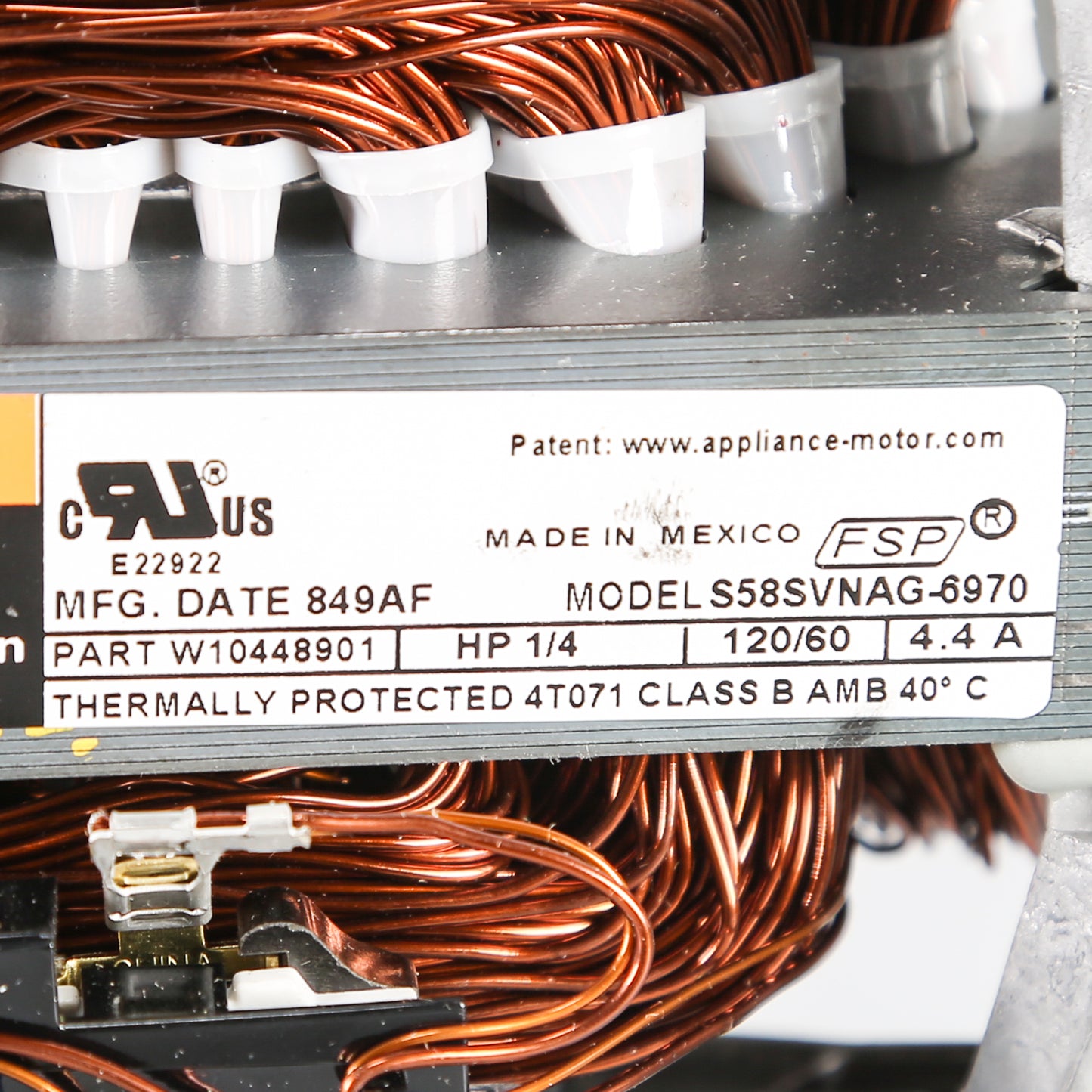 WPW10448901 Dryer Drive Motor Replacement-5