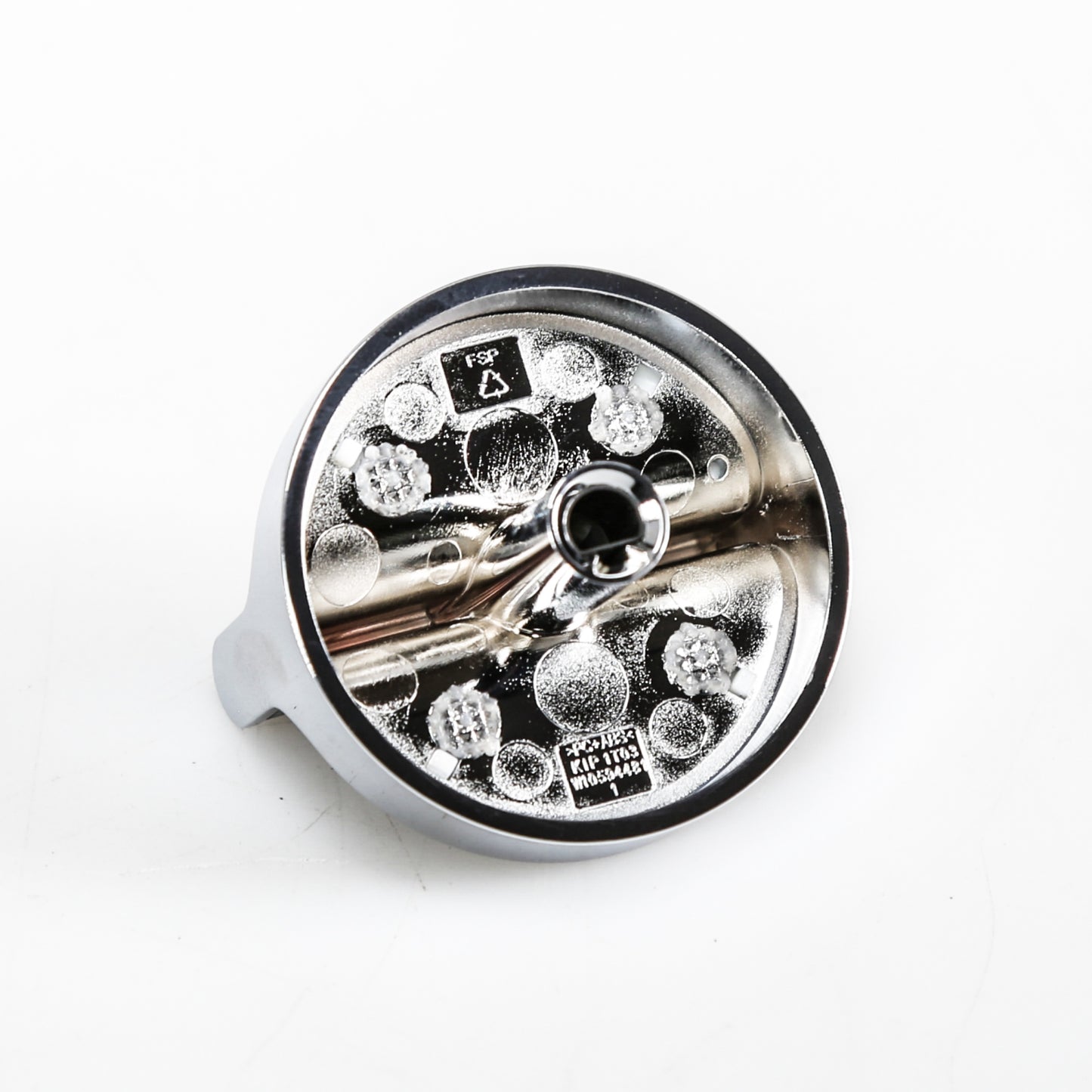 Whirlpool Cooktop Stainless Steel Knob WPW10646805 Replacement-3